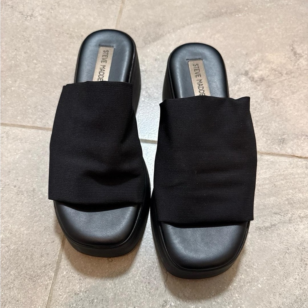 Steve Madden Platform Sandals 8